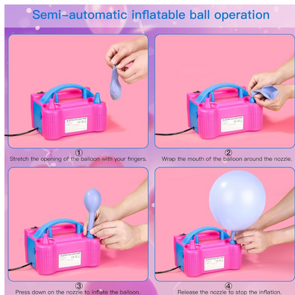 Inflador De Globos Eléctrico